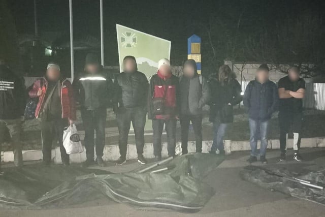 Житель Днепропетровщины пытался переплести границу с Венгрией на лодке