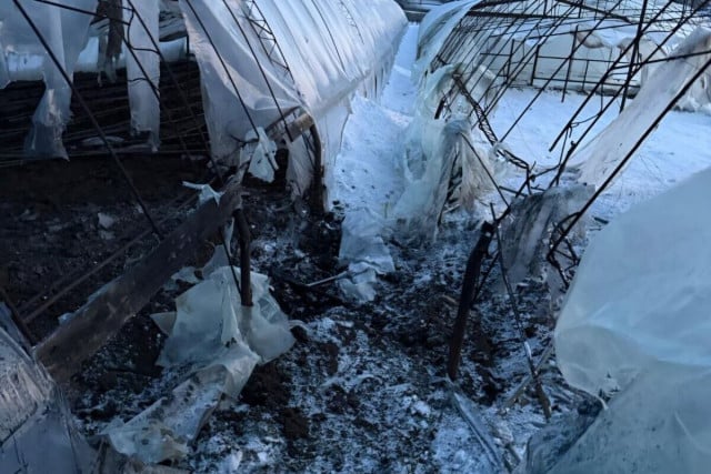 Удар дронами по Кривому Рогу: возник пожар, повреждена инфраструктура