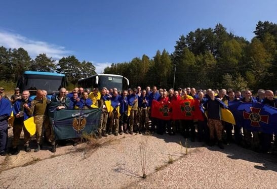 Освобожденные из плена: из 115 освобожденных сегодня бойцов трое — с Днепропетровщины